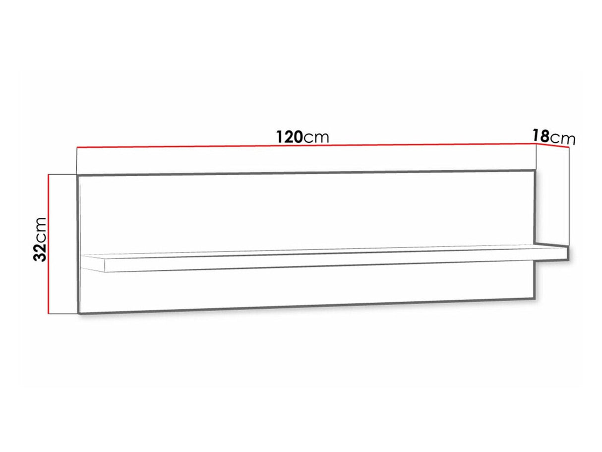 Estantería de pared 229631
