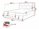 Cama continental Lepia