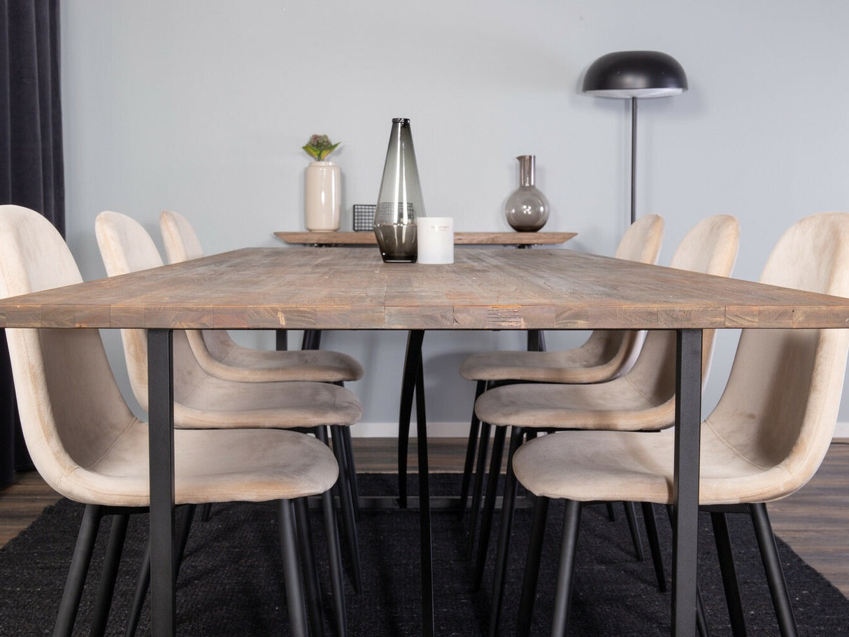 Conjunto de mesas y sillas para comedor 306031