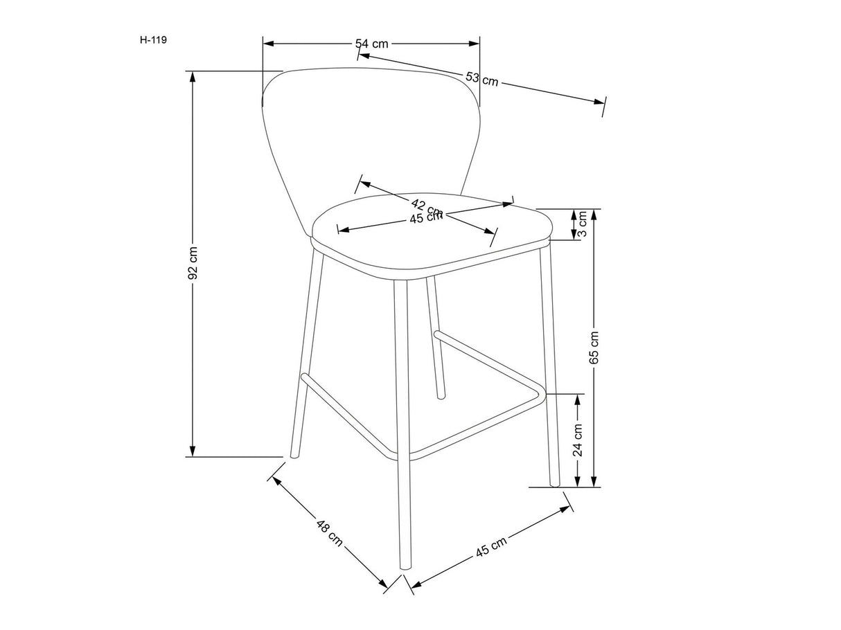 Silla de barra 502247