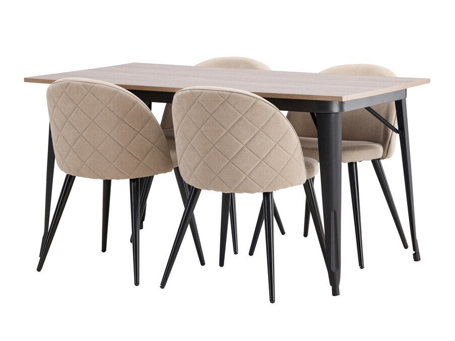 Conjunto de mesas y sillas para comedor 502605