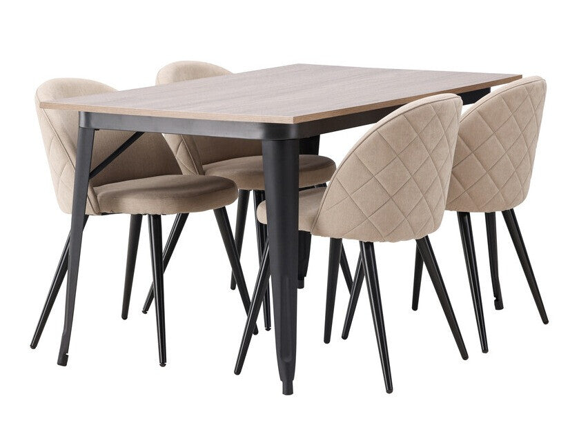 Conjunto de mesas y sillas para comedor 502605