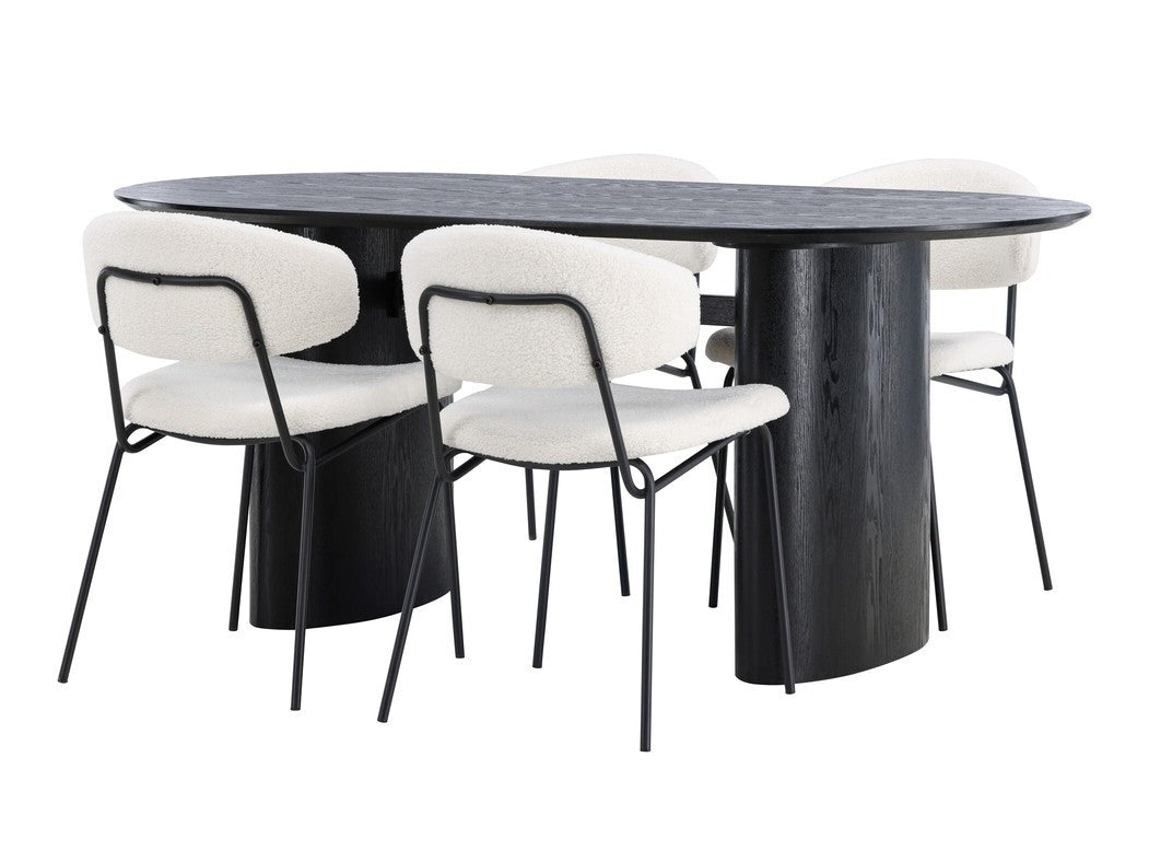 Conjunto de mesas y sillas para comedor 502688