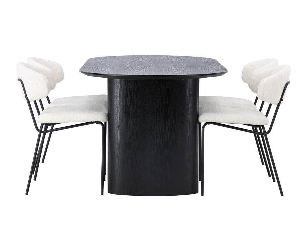 Conjunto de mesas y sillas para comedor 502688