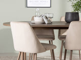 Conjunto de mesas y sillas para comedor 502821