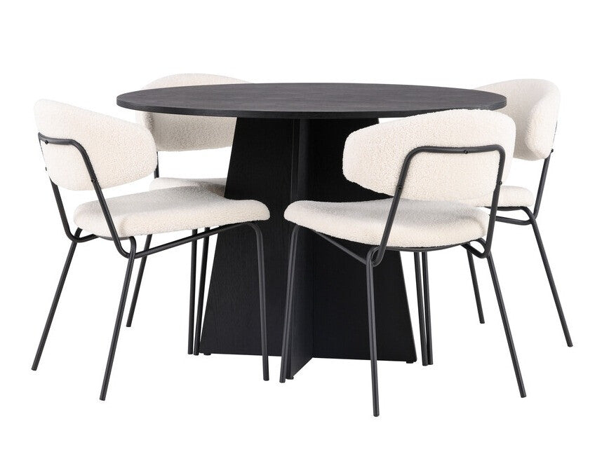 Conjunto de mesas y sillas para comedor 502958