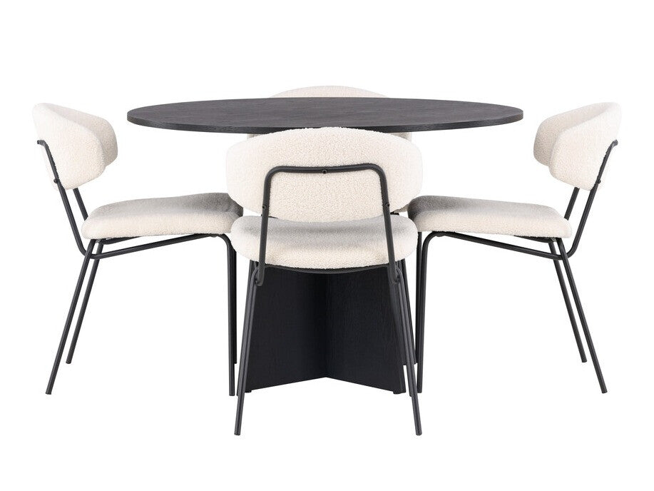 Conjunto de mesas y sillas para comedor 502958