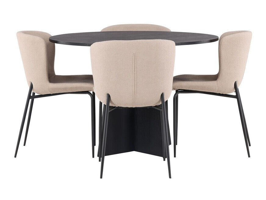 Conjunto de mesas y sillas para comedor 502966
