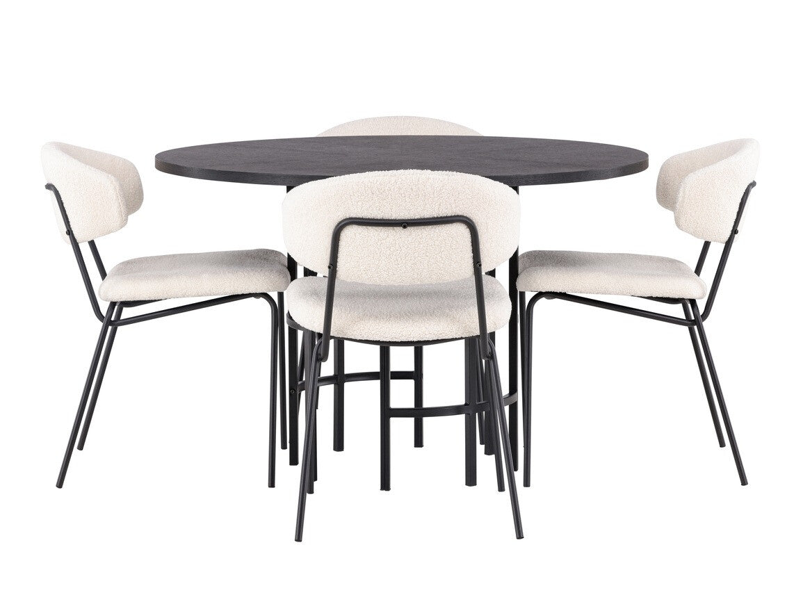 Conjunto de mesas y sillas para comedor 502945