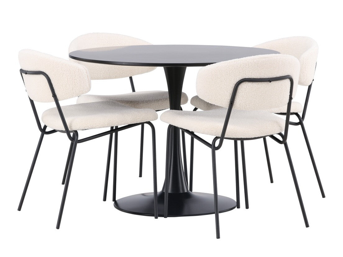 Conjunto de mesas y sillas para comedor 503216