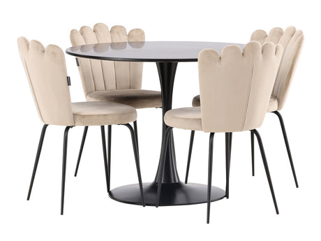 Conjunto de mesas y sillas para comedor 503281