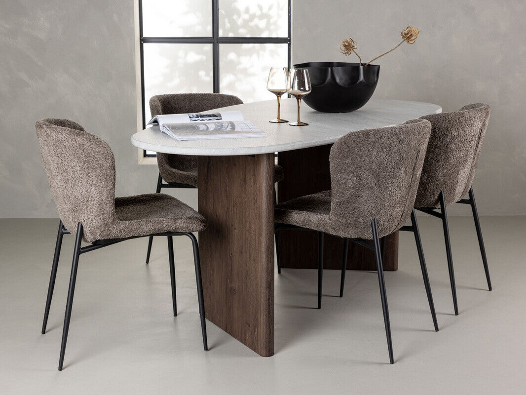 Conjunto de mesas y sillas para comedor 503569