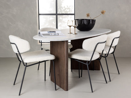 Conjunto de mesas y sillas para comedor 503572