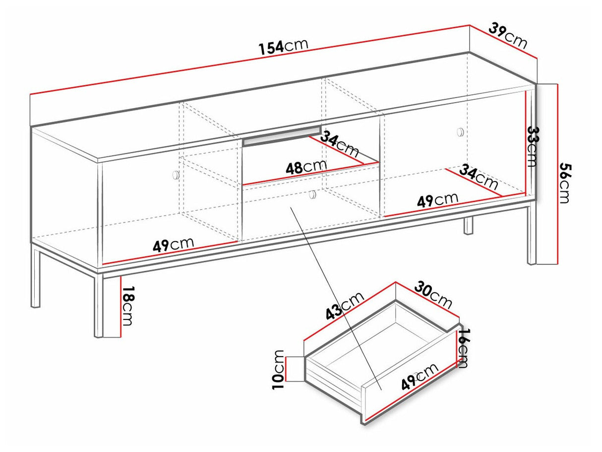 Mueble TV 397263