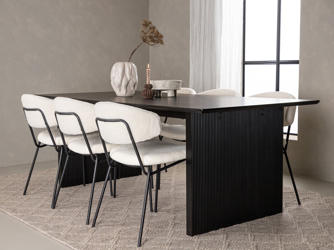 Conjunto de mesas y sillas para comedor 503667