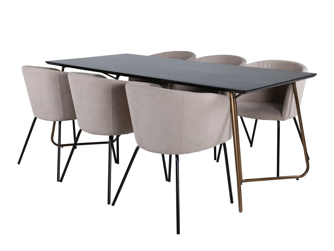 Conjunto de mesas y sillas para comedor 503731