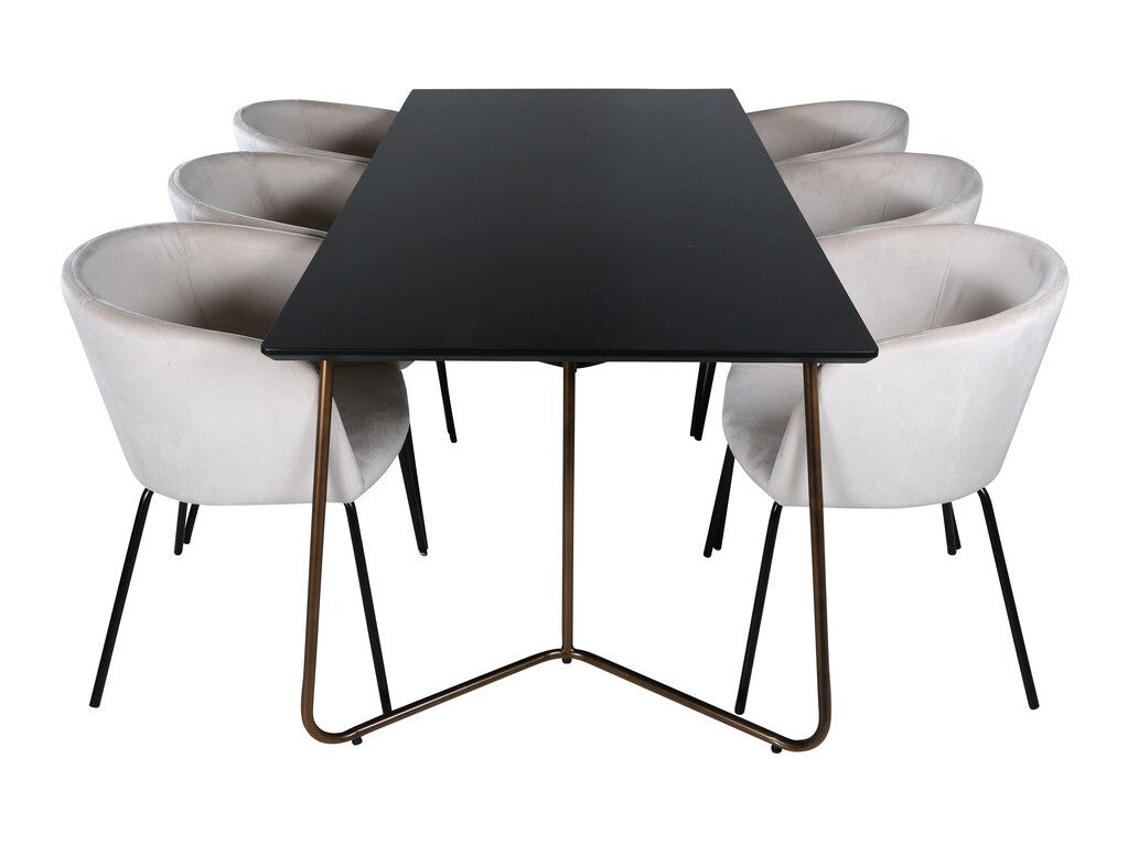 Conjunto de mesas y sillas para comedor 503731