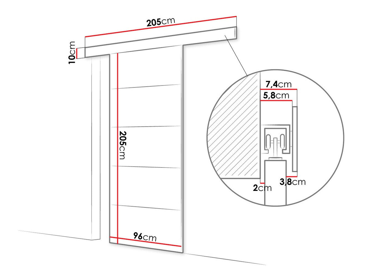Puerta corredera 504414