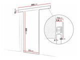 Puerta corredera 505075