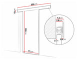Puerta corredera 505100