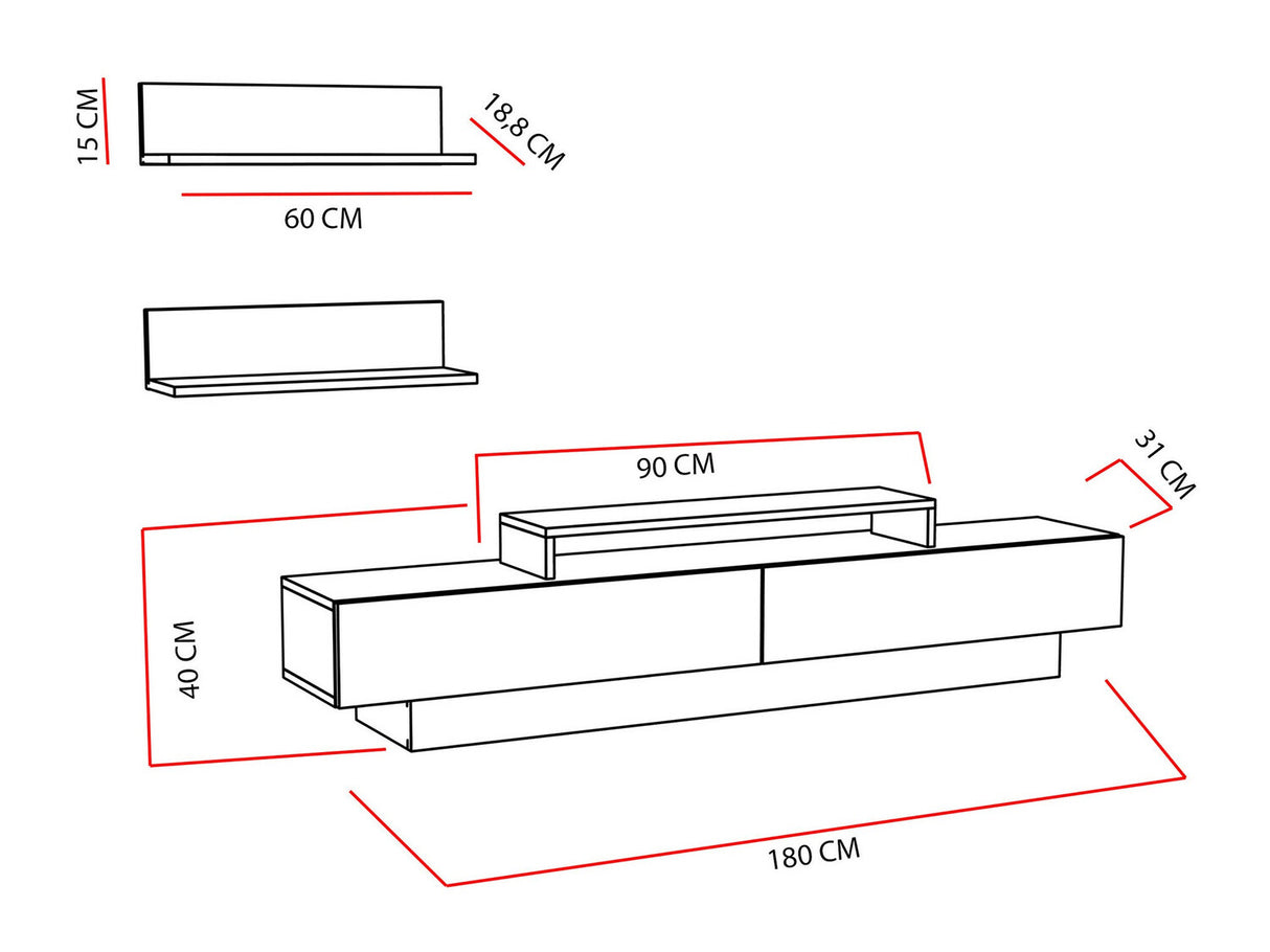 Mueble TV 507991