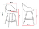 Silla de barra Funga