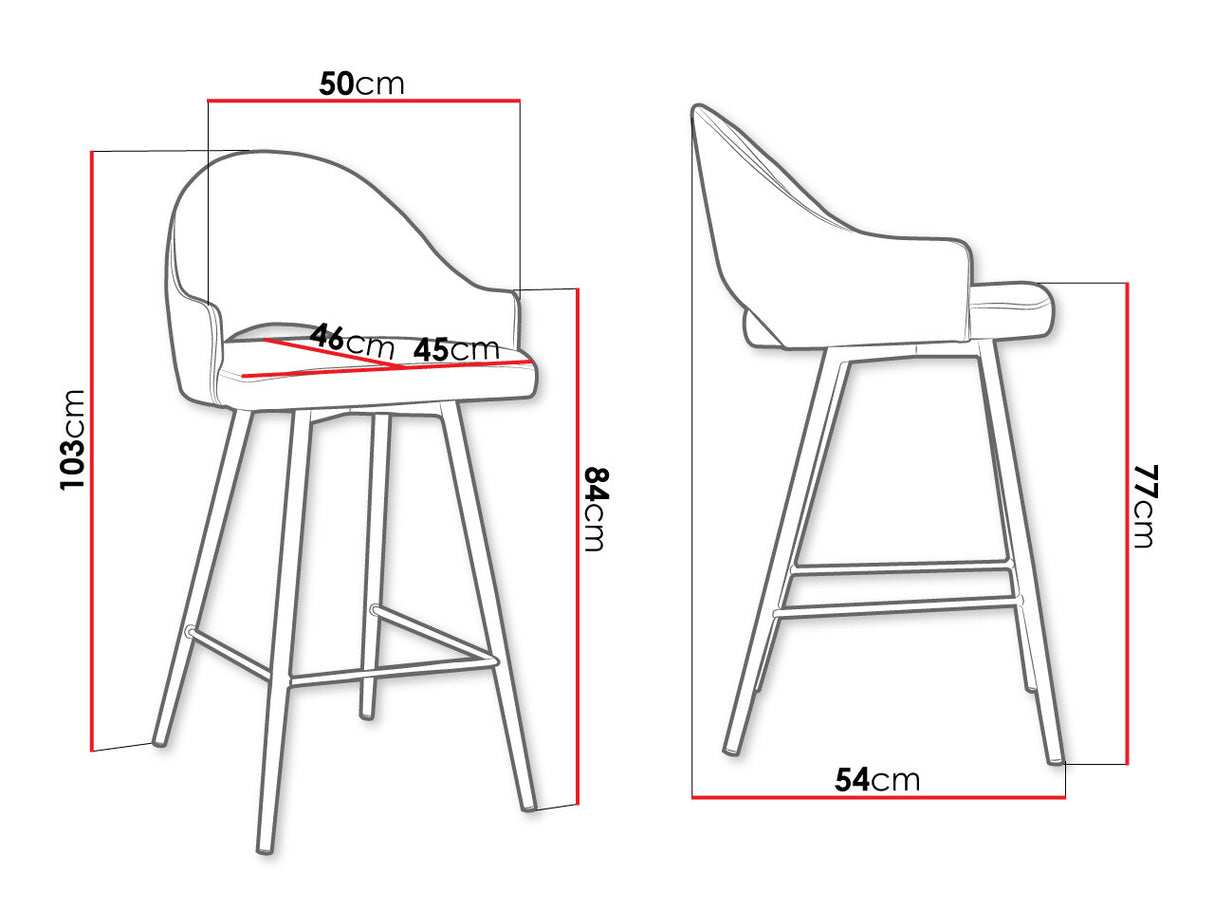 Silla de barra 508606