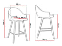Silla de barra Funga