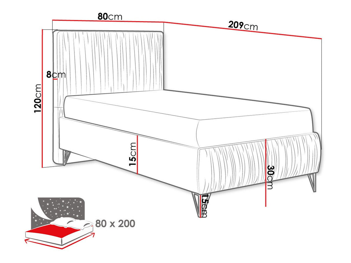 Cama continental 509267