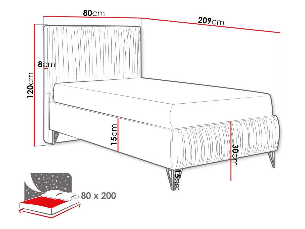 Cama continental 509267