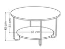 Mesa de centro Osculitas
