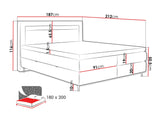 Cama continental 512496