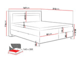 Cama continental 512496