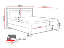 Cama continental Pullium