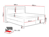Cama continental 512496