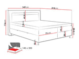 Cama continental 512496