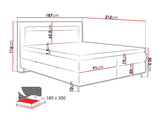 Cama continental 512496