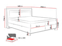 Cama continental Pullium