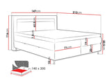Cama continental 512496