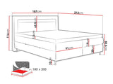 Cama continental 512496