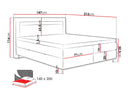 Cama continental Pullium