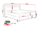 Cama continental 512496