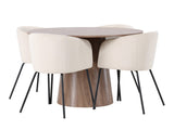 Conjunto de mesas y sillas para comedor 513273