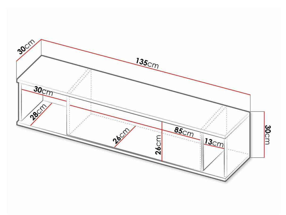 Estantería de pared 390522