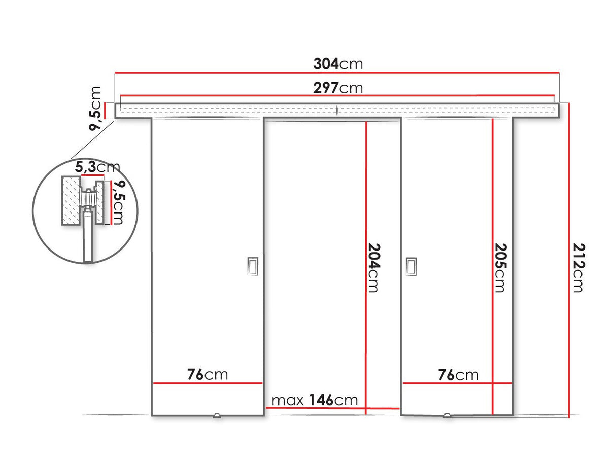 Puerta corredera 515047