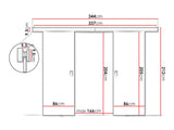 Puerta corredera 515062