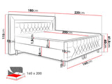Cama continental 197003