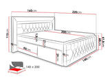 Cama continental 463808