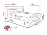 Cama continental 463808