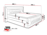 Cama continental 196994
